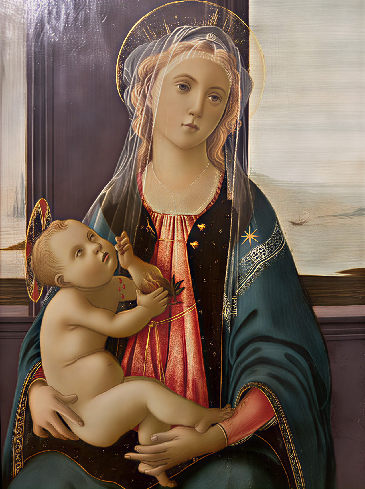Madone et Enfant : Éclat Renaissance