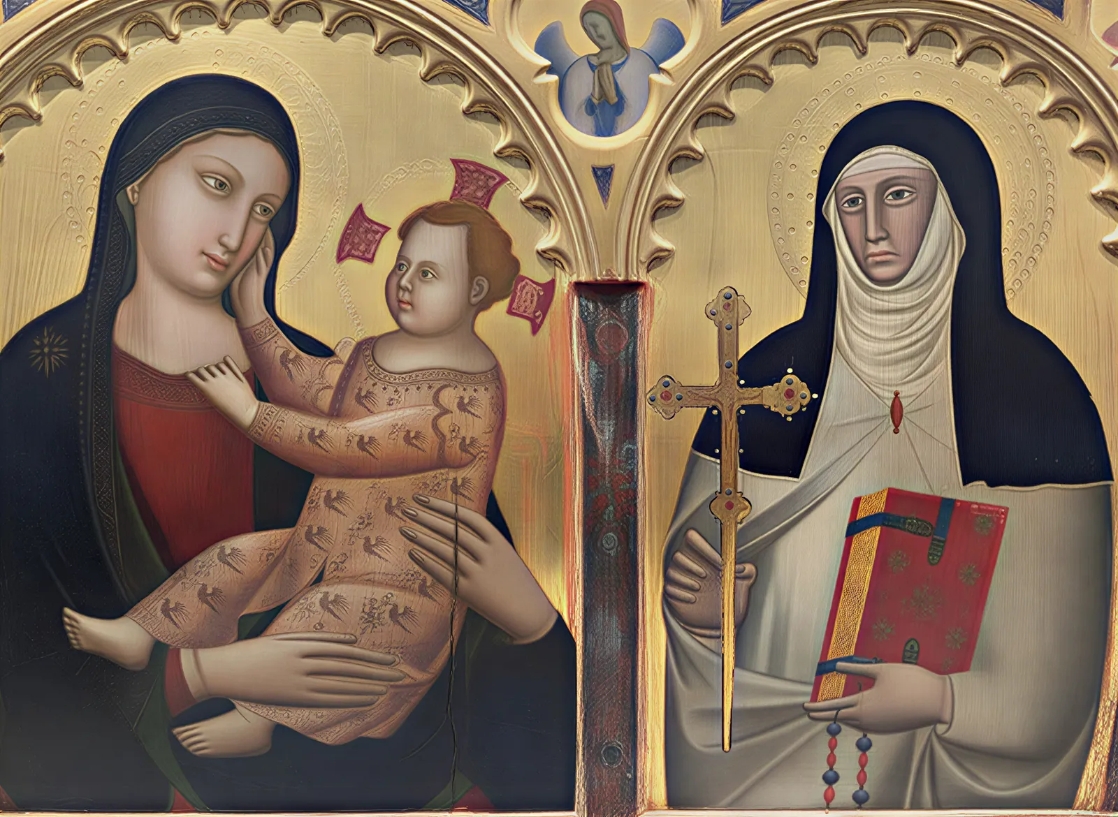 Madone et Sainte Élisabeth