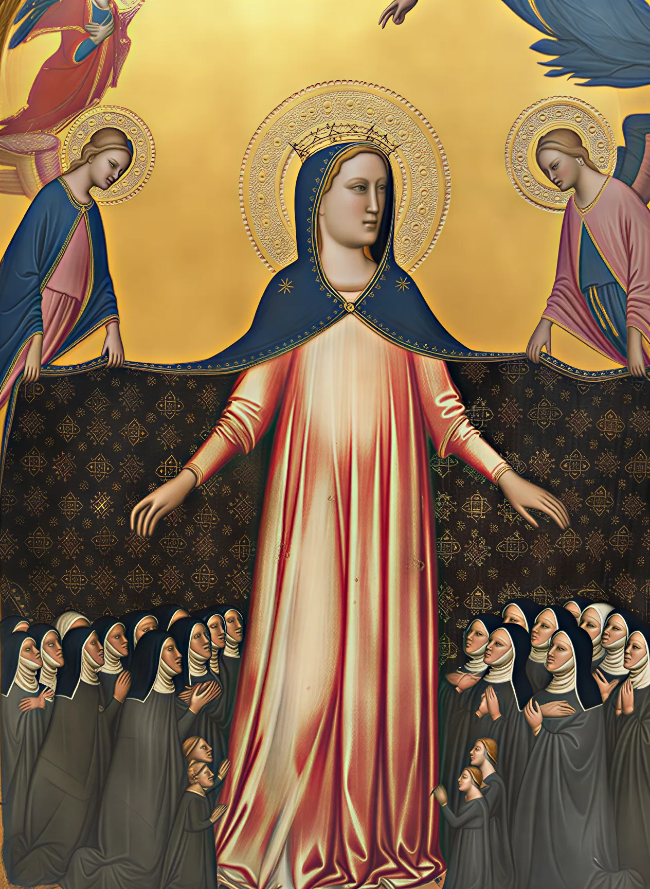 Vierge et Saints en Lumière
